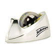 Sellotape Desktop Tape Dispenser Stylish Design Large Chrome suitable for tapes up to 25mm wide and 66m long